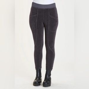 XCVI Wallace Soft velour Leggings Pants NWT